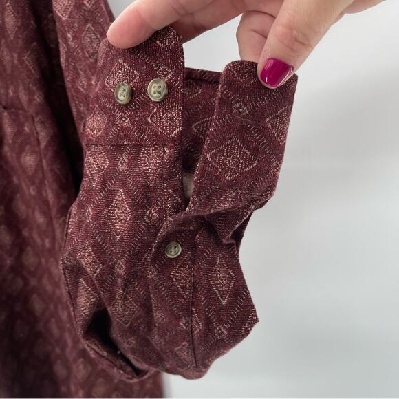 Munsingwear Vintage Men's Cotton Button Down Western Long Sleeve Shirt Size XL - Picture 4 of 9